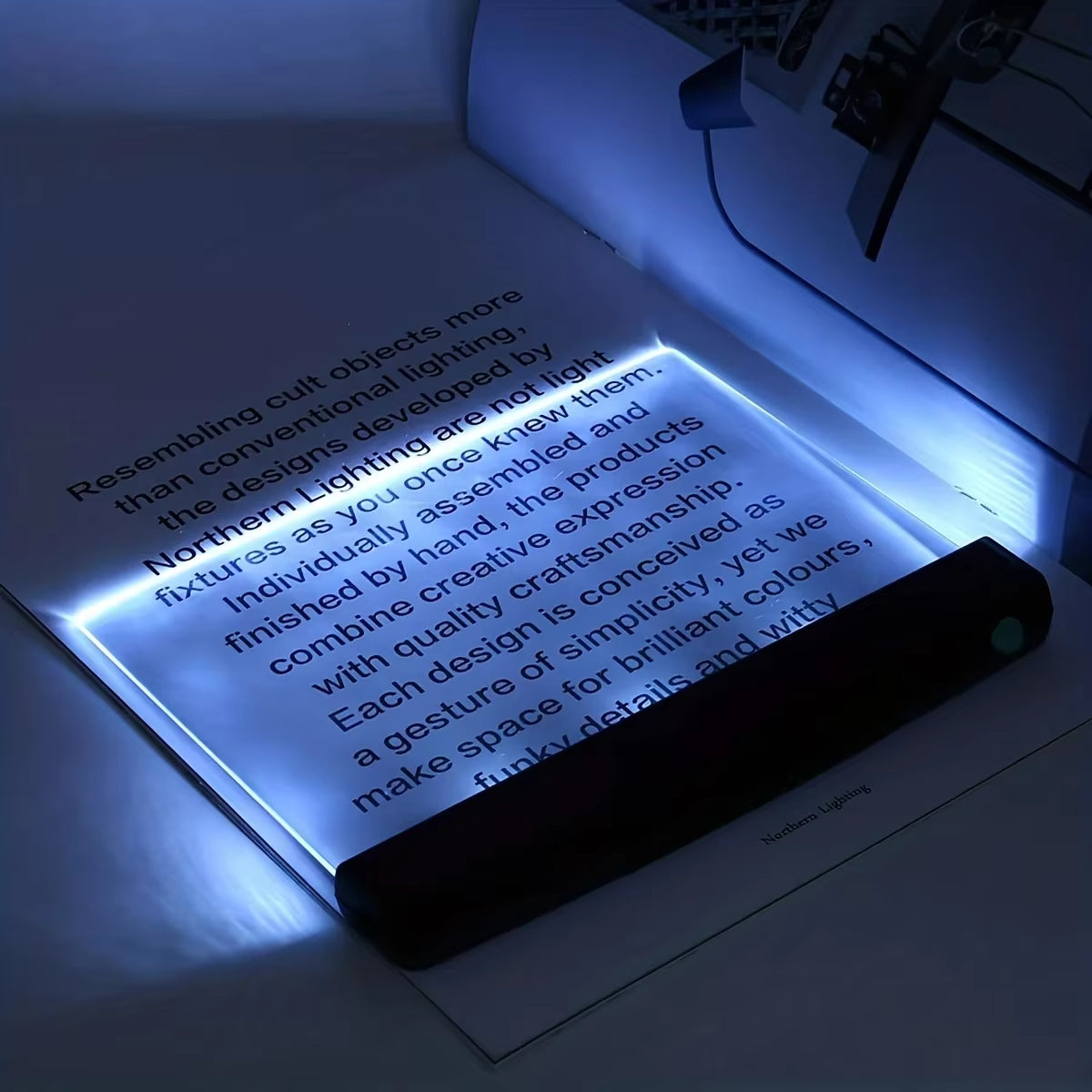 Soft Reading Light